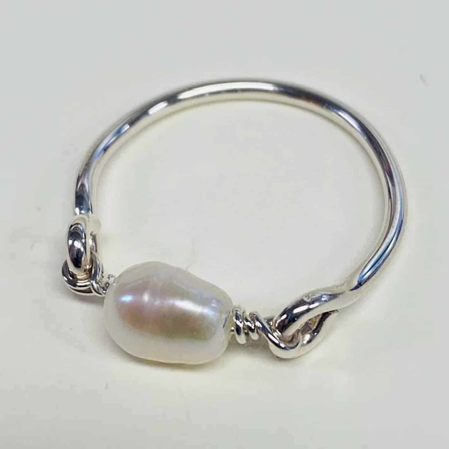 Make a Ring - Silver & Pearls - UXBRIDGE