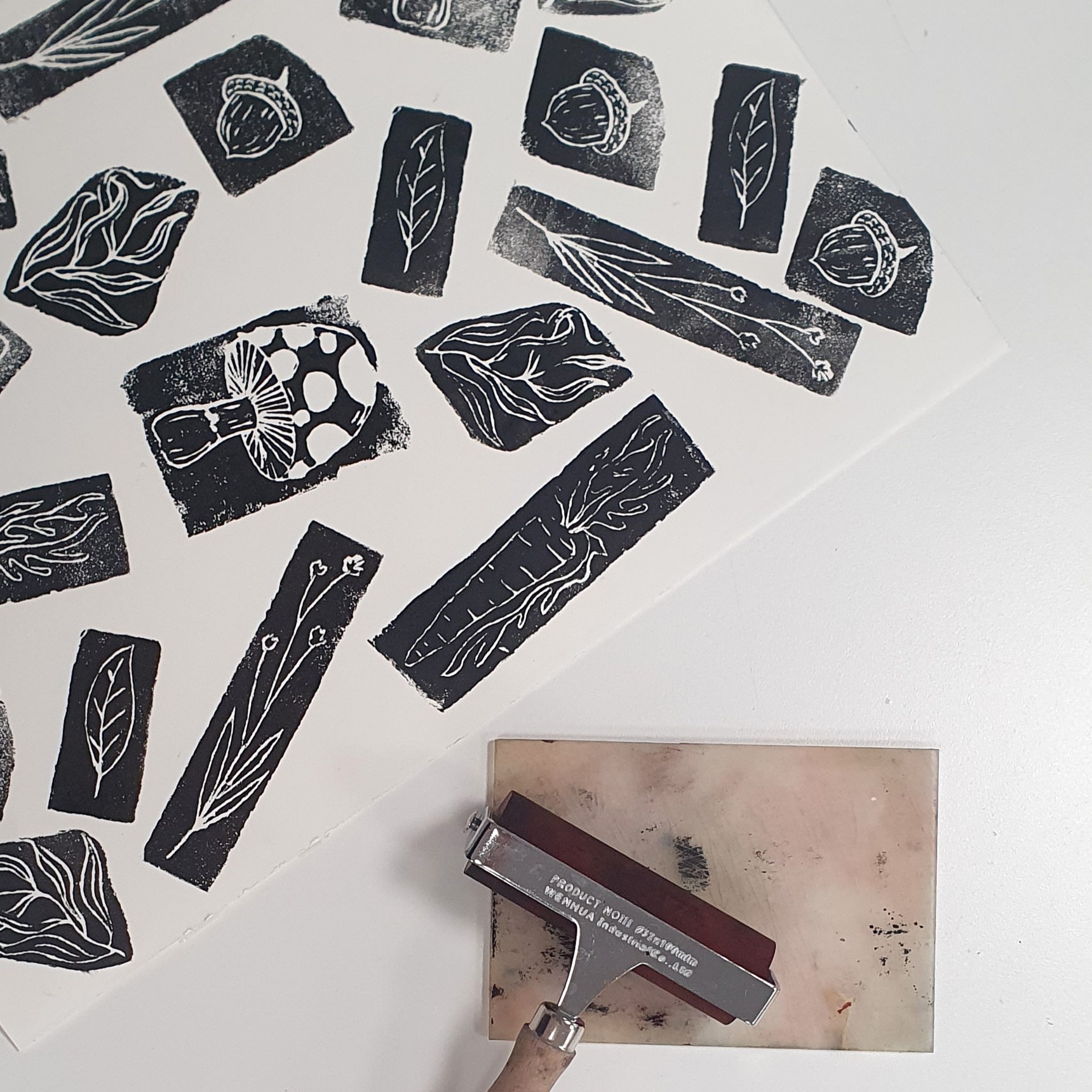 Print Making Holiday workshop
